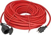 Câble d'extension rouge - 50m - IP44 - 3x1,5mm