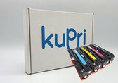 KUPRI Alternatief HP 410X Rainbowkit - CF410X CF411X CF412X CF413X