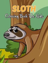 Sloth Coloring Book For Kids