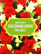 Botany Coloring Book for Adult
