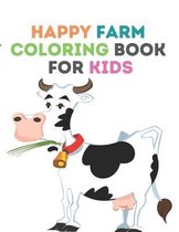 Happy Farm Coloring Book For Kids