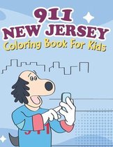911 New Jersey Coloring Book For Kids
