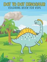 Dot To Dot Dinosaur Coloring Book For Kids