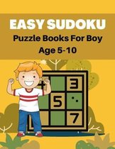 Easy Sudoku Puzzle Books For Boy Age 5-10