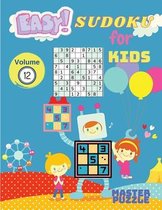 Easy Sudoku for Kids - The Super Sudoku Puzzle Book Volume 12