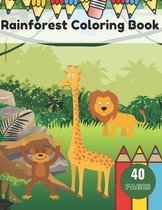 Rainforest Coloring Book