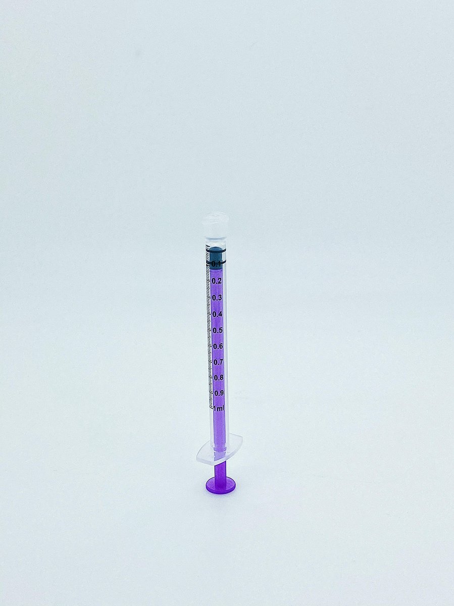 Nutricair Voedingsspuit ENFIT 1ml - Steriel Verpakt 25 stuks
