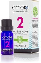 Amora Pure Essential Oils - 2 Make Me Happy - Bergamot & Frankincense 10ml
