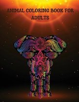 Animal Coloring Book for Adults