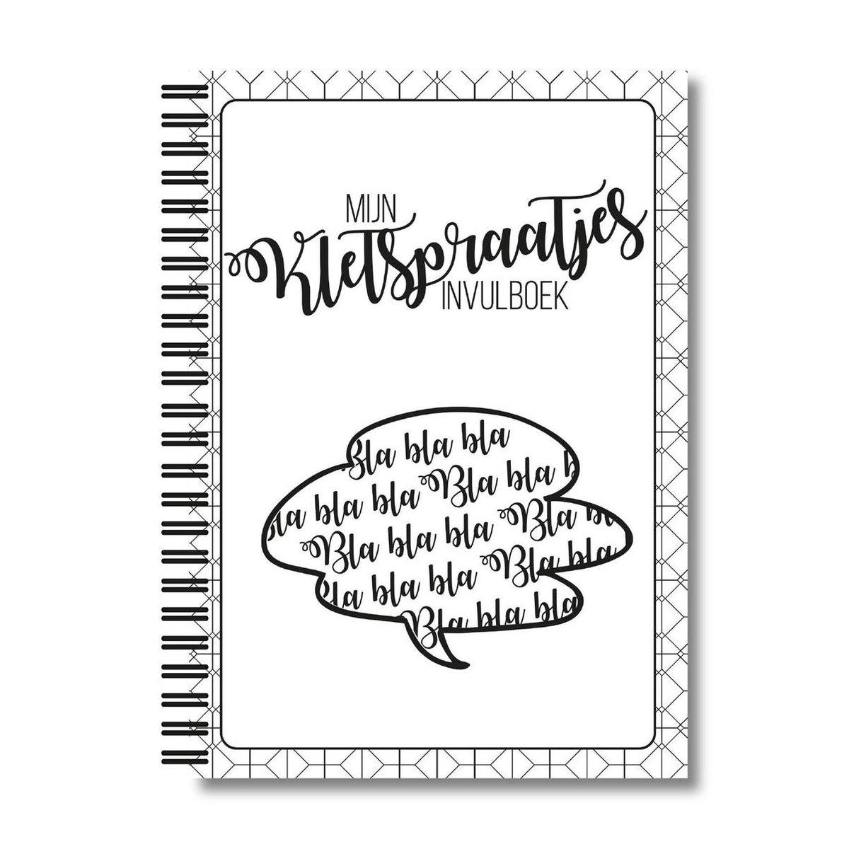 Mijn Kletspraatjes Invulboek - Uitsprakenboek - A5 formaat