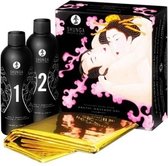 Shunga Kits - erotische massage olie - set  glijmiddel - massage olie + GRATIS massage deken