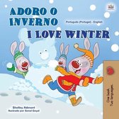 Portuguese English Bilingual Collection - Portugal- I Love Winter (Portuguese English Bilingual Book for Kids- Portugal)