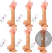 Sex Toys voor Vrouwen Dildo Vibrator Seksspeeltjes Erotiek Toys - Dildo met Zuignap - Glijmiddel - Cyber®