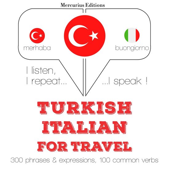 Türkçe - İtalyanca: Seyahat için - cover