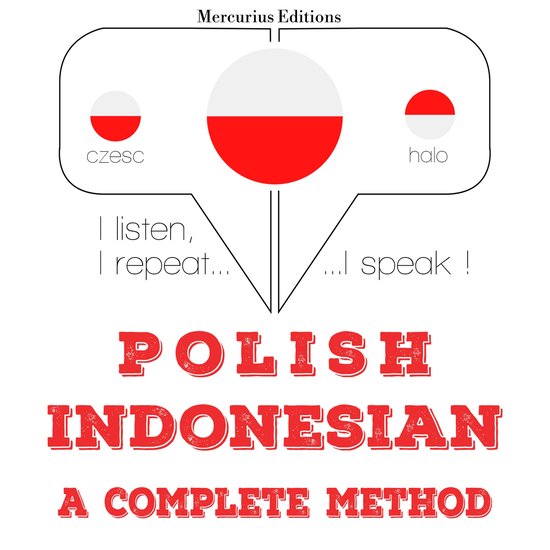 Polski - indonezyjski: kompletna metoda - cover