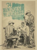 Muziek Poster - Kentucky Bleugrass - Wandposter 60 x 40 cm