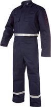 Overalls Vlamvertragend Antist. BASIC LINE DENIS Overall Vlamvertragend Antistatisch MarineblauwXL