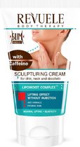 Revuele Slim & Detox Caffeine sculpting cream chin/neck/deco -detoxcreme - corrigerende creme -