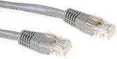 ACT CAT5 U/UTP netwerkkabel | netwerk patch kabel | 2 meter - Grijs