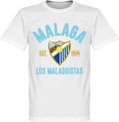 Malaga CF Established T-Shirt - Wit - 5XL