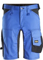 Snickers 6143 AllroundWork, Stretch Korte Broek - Kobalt blauw/Zwart - 56