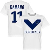 Girondins Bordeaux Kamano 11 Team T-Shirt - Wit - XXXXL