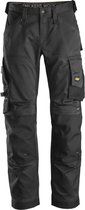 Snickers Workwear Snickers 6351 Pantalon de travail stretch coupe ample AllroundWork Zwart