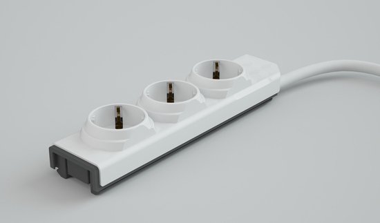 Bestaan Reinig de vloer Wat leuk DesignNest PowerStrip - modulaire stekkerdoos - 1 meter kabel - aan- en  uitschakelaar... | bol.com