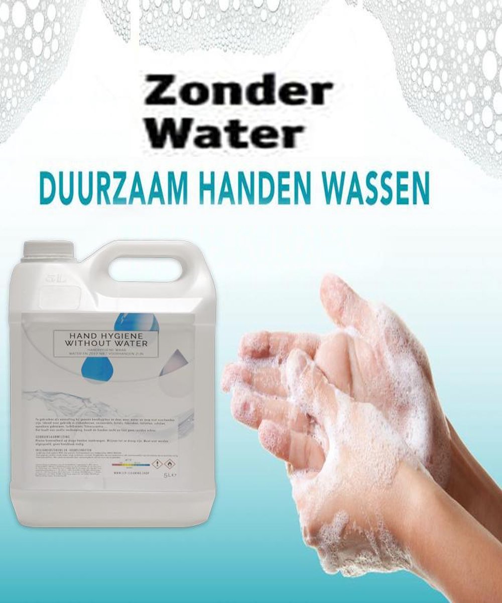 Hand zeep 70 alcoholgel 100 concentraat handen wassen zonder water Handhygiëne...