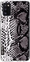 Casetastic Samsung Galaxy A41 (2020) Hoesje - Softcover Hoesje met Design - Snake Print