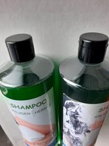 shampoo voordeelverpakking 2x1 liter kruidenshampoo -mannen - vrouwen