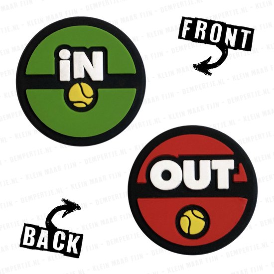 Dempertje.nl - Tosdemper 1 pièce - Entrée / Sortie - # 076