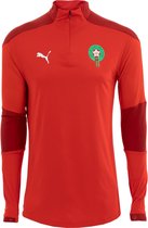 PUMA Marokko 1/4 Zip Trainingstrui - Rood - Maat S