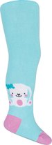 Kindermaillot -Fluffy Bunny- Turquoise- Maat 80/86