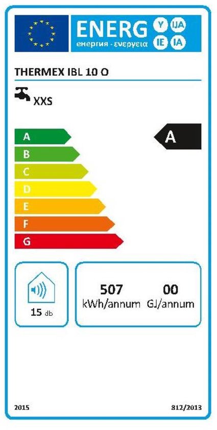 Thermex blitz 10-O roestvrijstalen 10 liter close-up boiler | Bestel nu!