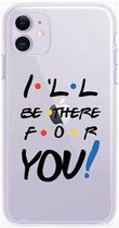 Friends telefoonhoesje Iphone 6 en 6S | I'll Be There For You | Friends TV-Show Merchandise | Transparant