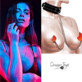 Bondage - Halsketting met tepelklemmen - Tepelklemmen - BDSM