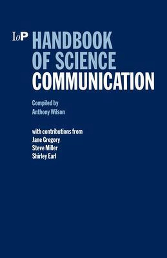Handbook of Science Communication - cover