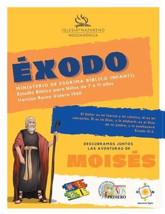 Ministerio De Esgrima Bíblico Infantil - Éxodo - cover