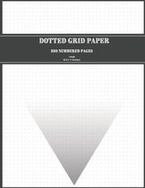 Dotted Grid Paper 200 Numbered Pages