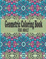 Geometric Coloring Book For Adult