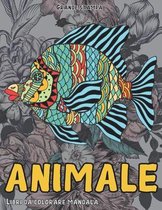 Libri da colorare Mandala - Grande stampa - Animale