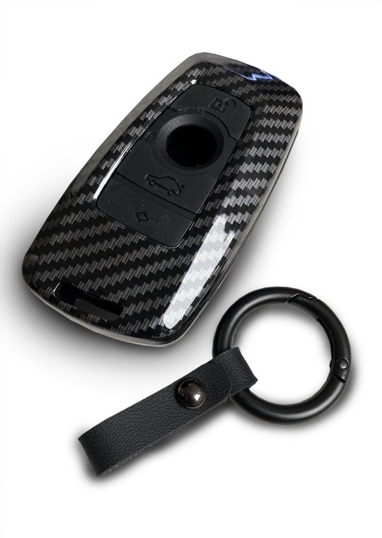 Auto Afstandsbediening Carbon Sleutel Cover | Sleutel Carbon Cover | Auto... | bol.com