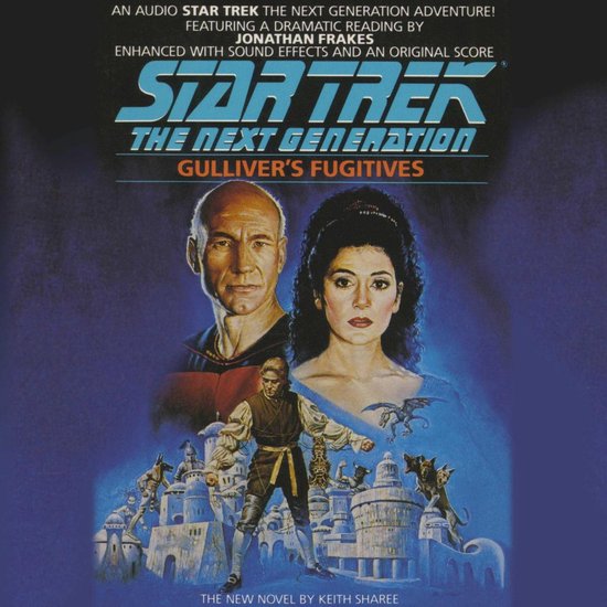 Star Trek: The Next Generation- Gulliver's Fugitives - cover