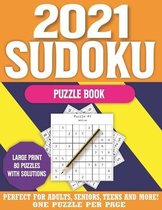 2021 Sudoku Puzzle Book