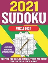 2021 Sudoku Puzzle Book