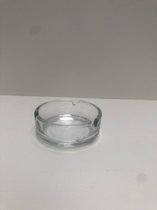 Asbak Glas Rond D10cm