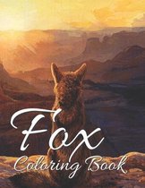 Fox Coloring Book
