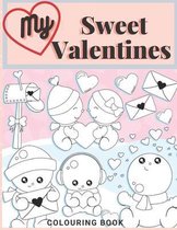 My Sweet Valentines Colouring Book