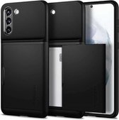 Spigen - Samsung Galaxy S21- Slim Armor CS Hoesje - Zwart